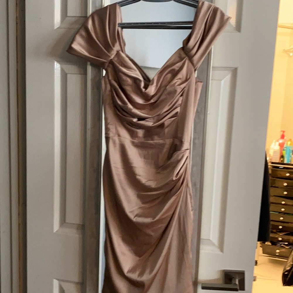 Oh Polly satin dress
